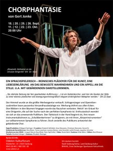 Chorphantasie | Odeïon Kulturforum Salzburg | 2014-09-18 bis 2014-10-23
