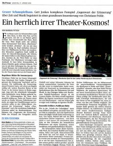 Ein herrlich irrer Theater-Kosmos | Die Presse | 2015-01-17