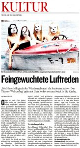 Feingewuchtete Luftreden | Die Hinterhältigkeit der Windmaschinen | Kleine Zeitung | 2015 05 22