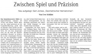 Zwischen Spiel und Präzision | Neuauflage Geometrischer Heimatroman | Wiener Zeitung | 2016-06-11